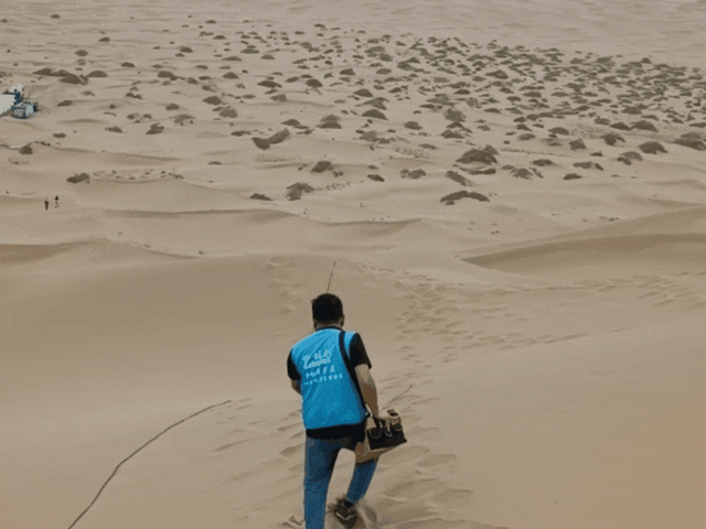 案例I沙漠覆蓋效果太絕了！客戶一再回購的信號增強神器...